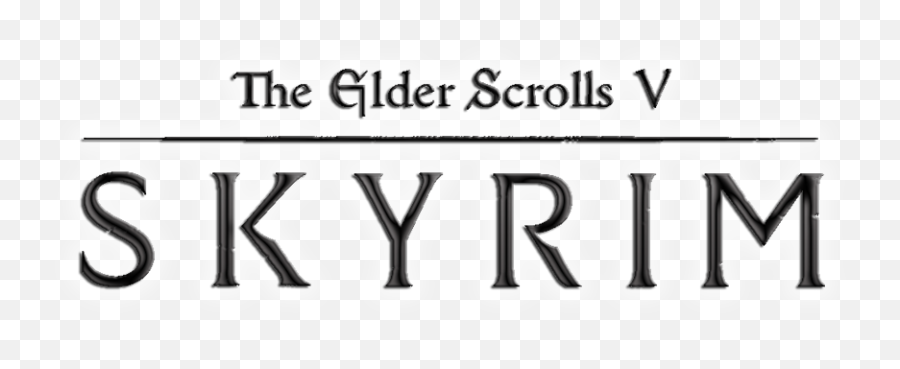 Skyrim - Skyrim Logo Transparent Png,Skyrim Symbol Png