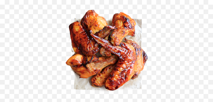 Bbq Chicken Wings Png Transparent - Barbecue Chicken,Chicken Wings Png