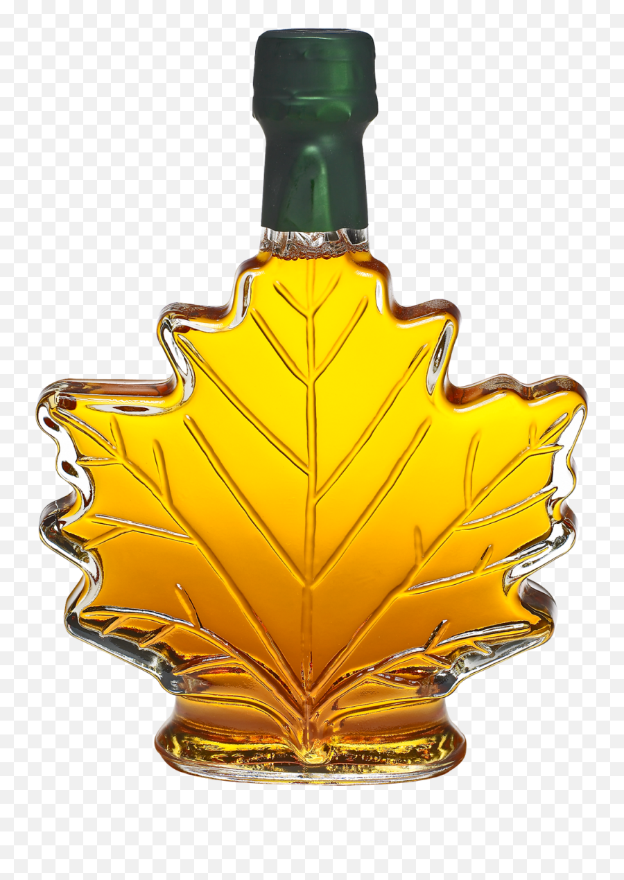 Vermont Maple Leaf Syrup Bottle - Maple Leaf Syrup Bottle Png,Maple Syrup Png