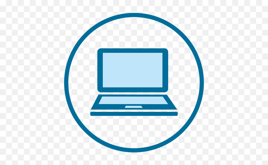 Laptop Icon Png - Blue Laptop Logo Png,Laptop Icon Png