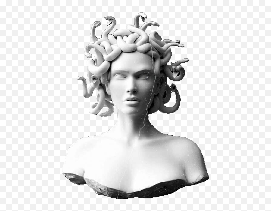 Statue Medusa Mythical Mythology Pngs - Medusa Statue Png,Myth Png