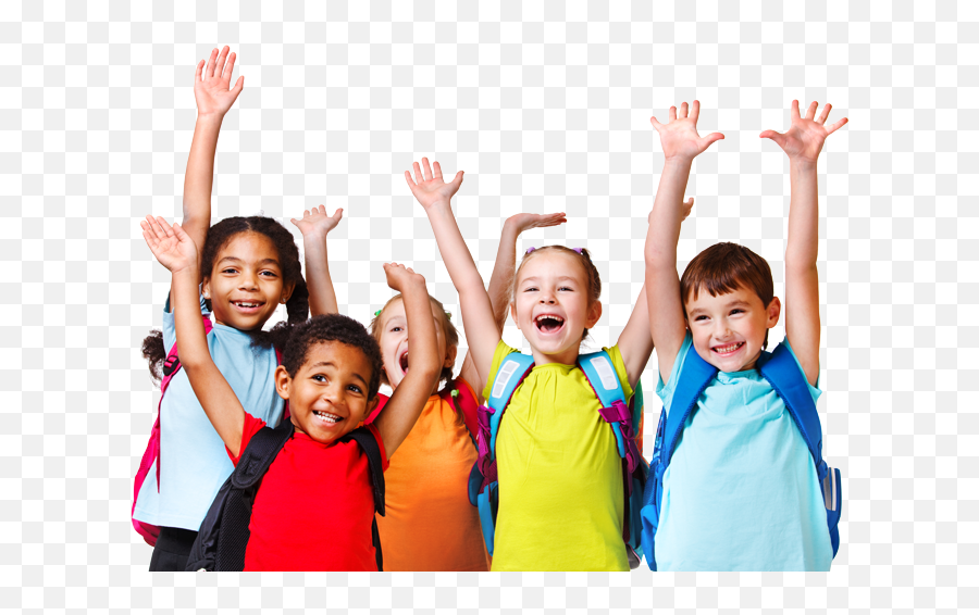 Looked After Children Clipart - Children Image Hd Png,Hands Up Png