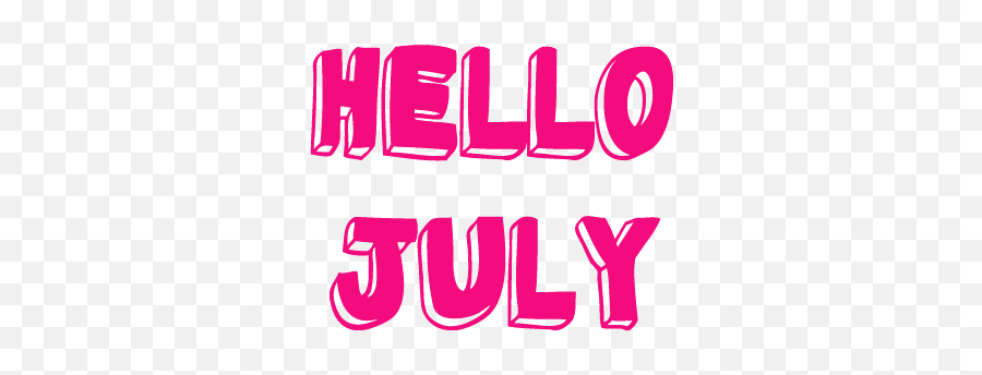 July Events - Week 1 Burlington Lifestyle Burlington Hello July Pink Png,July Png
