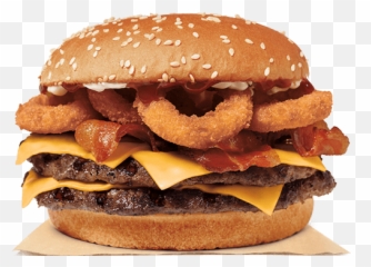 Download King Whopper Sandwich Hamburger Onion Cheeseburger - Rodeo Burger Burger King Png,Whopper Png
