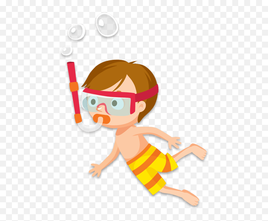 Download Hd Meet Our Team Patient Forms Boy Snorkeling - Kid Swimming Gif Cartoon Png,Cartoon Person Png