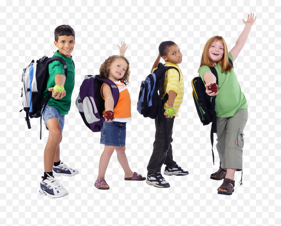 Back To School Kids Png Photos Mart - Kids With Backpacks Transparent,Back To School Png