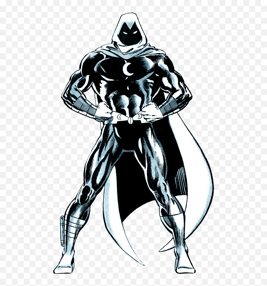 Moon Knight Png Transparent - Classic Moon Knight Marvel,Nightwing Png