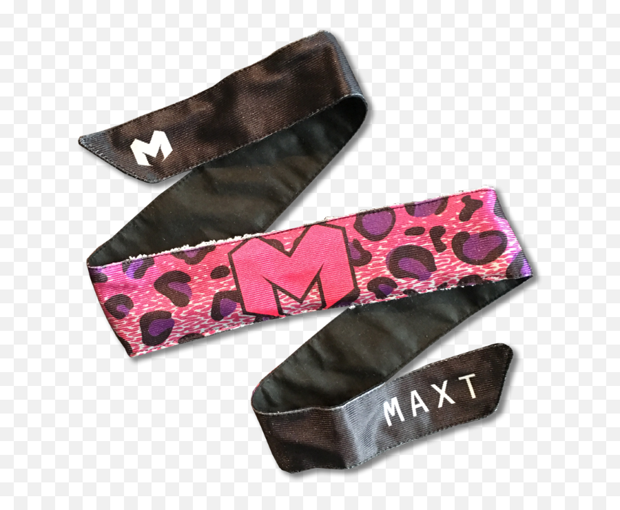 Download Maxt Pink Leopard Paintball Headband - Headband Sock Png,Headband Png