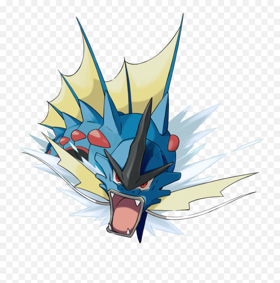 Download Png - Mega Gyarados Transparent,Gyarados Png