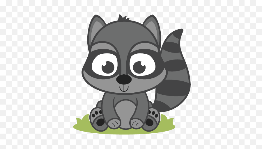 Pin - Cute Dog Clip Art Png,Raccoon Transparent Background