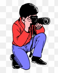 Full Size Png Image - Transparent Photographer Camera