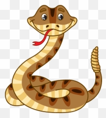 Clipart - Transparent Rattle Snake Clipart Png,Rattlesnake Png