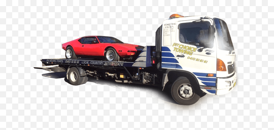 Tilt Tray Car Towing Sydney - Cheapest 247 Tow Call 0410516 161 Commercial Vehicle Png,Car Transparent