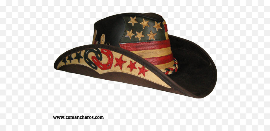 Hat Comancheros With American Flag - Costume Hat Png,American Flag Png