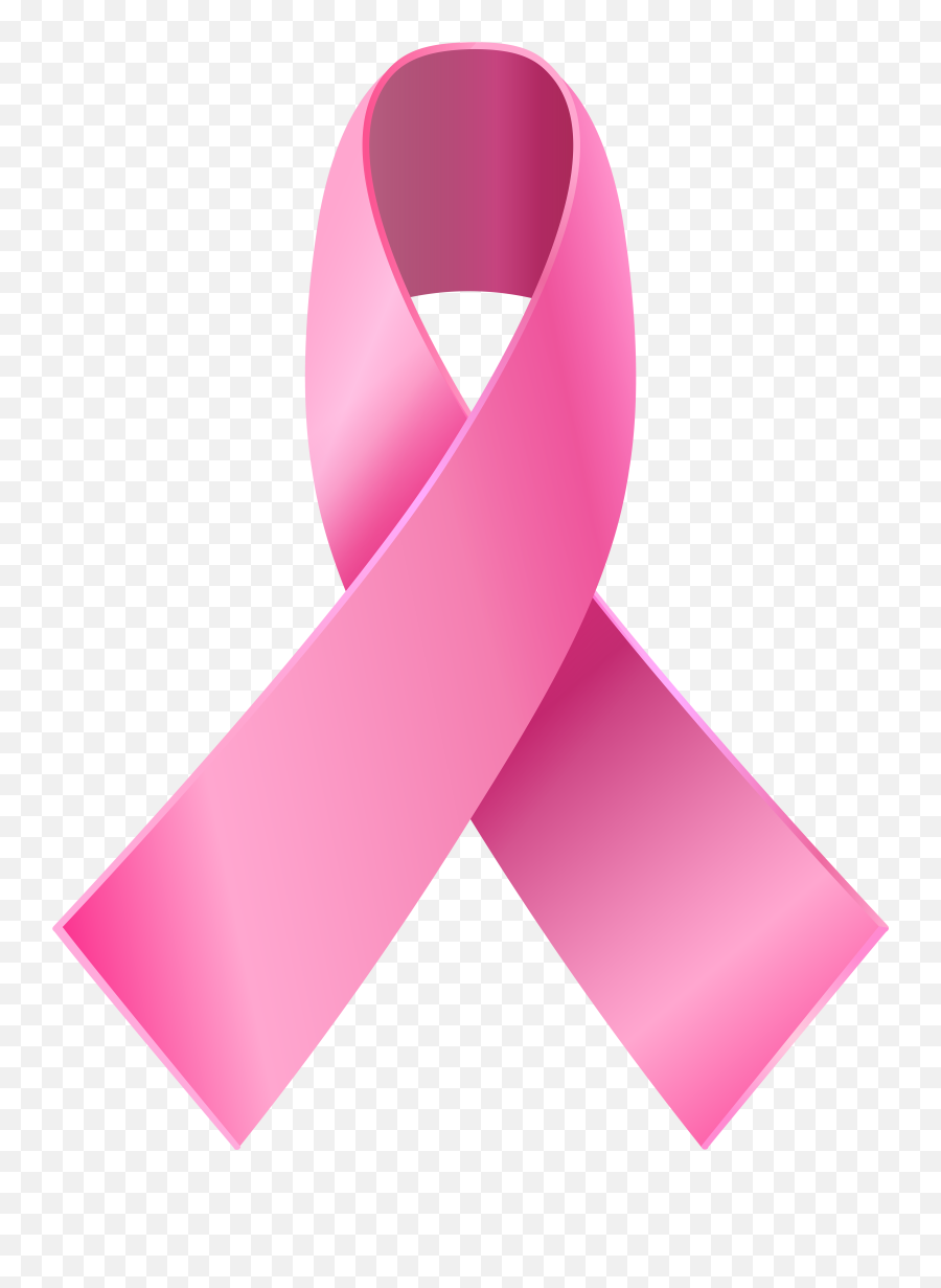 Pink Awareness Ribbon Png Clip Art - Breast Cancer Ribbon Png,Ribbon Png