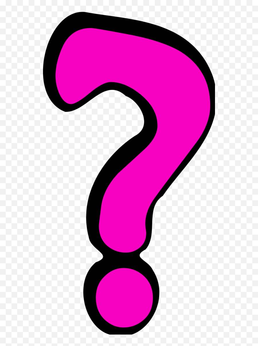 Image - Big Pink Question Mark Png,Question Mark Emoji Png