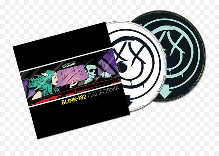 Blink - 182 California Elyn Kazarian Blink 182 California Deluxe Cd Png,Blink 182 Logo