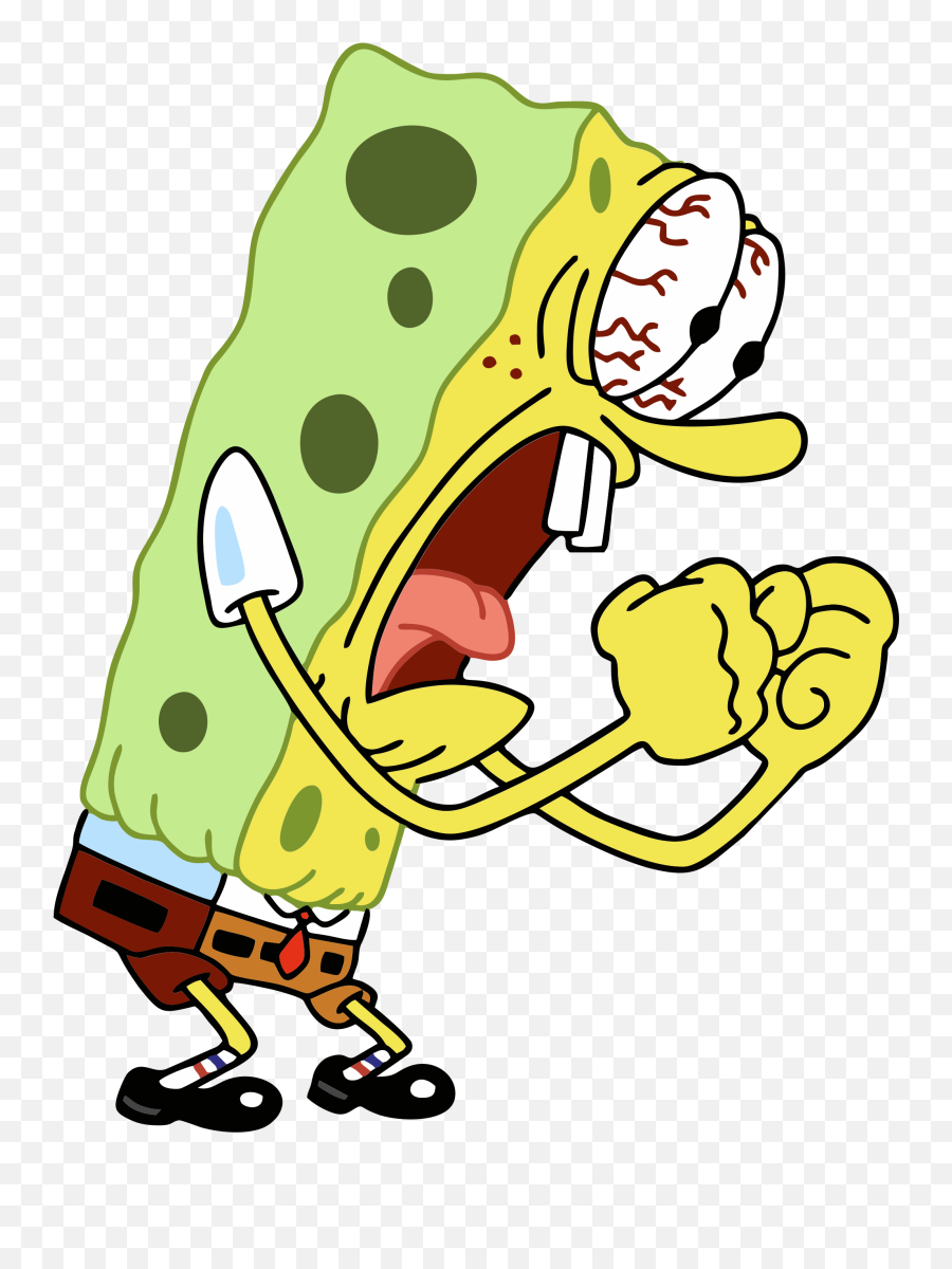 Emotikon Sponge Bob U2013 Line Store Vozelicom - Memes De Bob Esponja Png,Angry Transparent