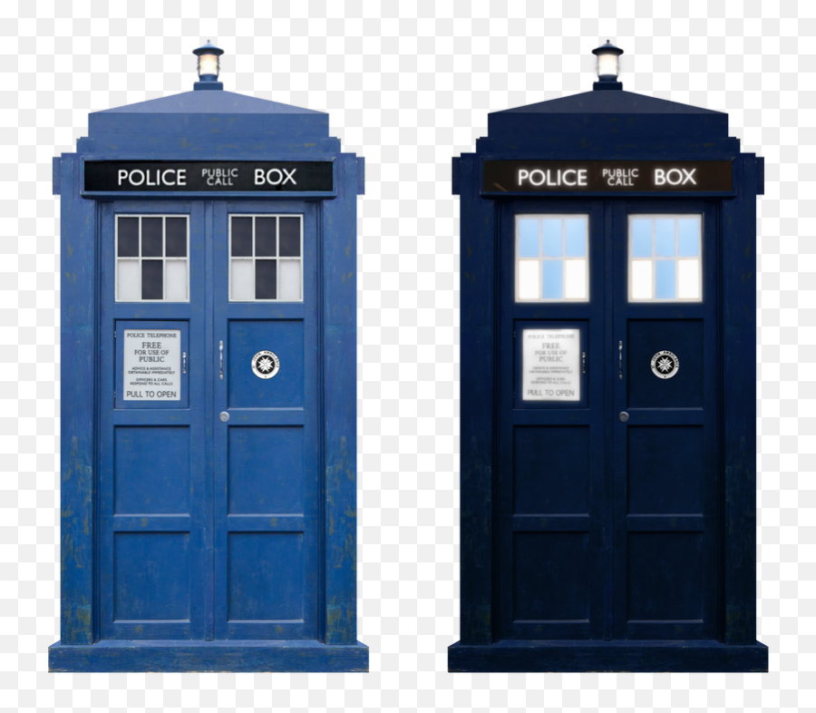 Doctor Who Tardis Windows - Doctor Who Tardis Front View Png,Tardis Transparent Background