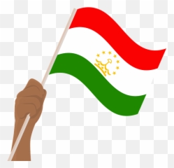 Flag Iran Tajikistan Afghanistan - Iran Flag Transparent Waving Png,Iran Flag Png
