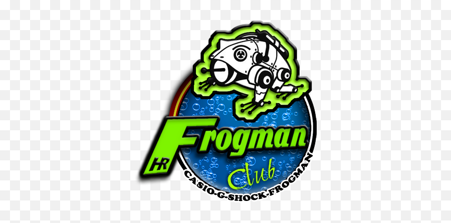 The Frogman Club Born In Spain - Underwater Bubbles Png,Casio Logos