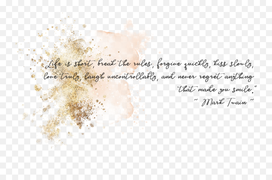 Download Mark Twain Quote - Handwriting Png Image With No Handwriting,Kiss Mark Png