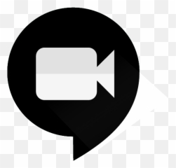 Google Meet Icon 1 - White png