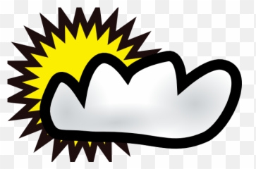 Free Partly Cloudy Clipart Download Art - Sunny And png