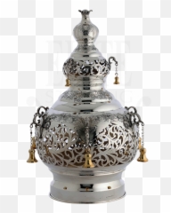 Traforo Torah Crown Decor Silver Metal - Brass Png,Torah Png