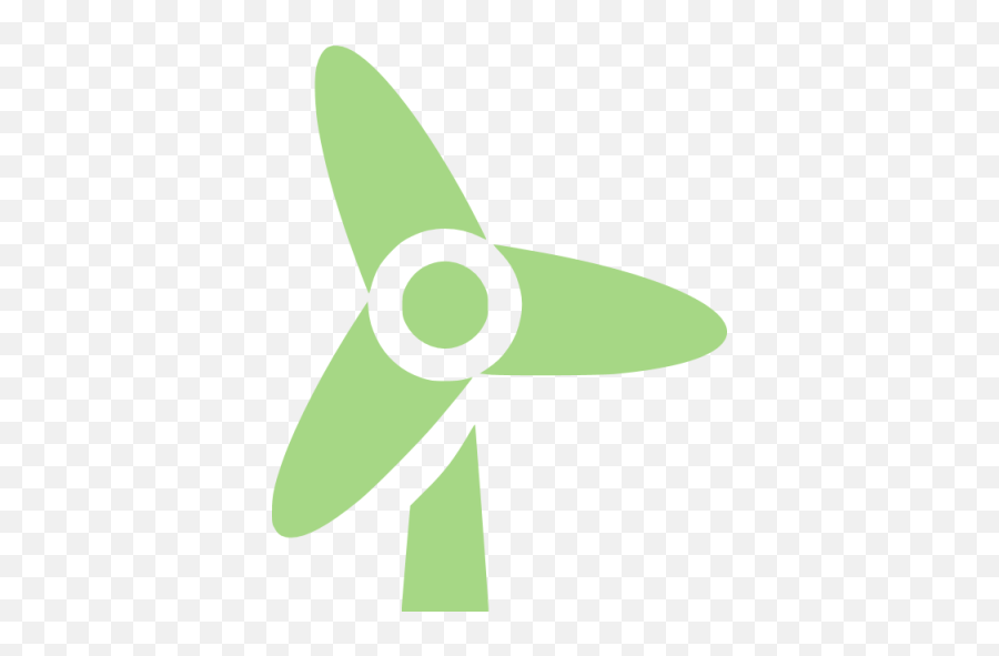 Guacamole Green Wind Turbine Icon - Green Wind Turbine Icon Png,Wind Power Icon