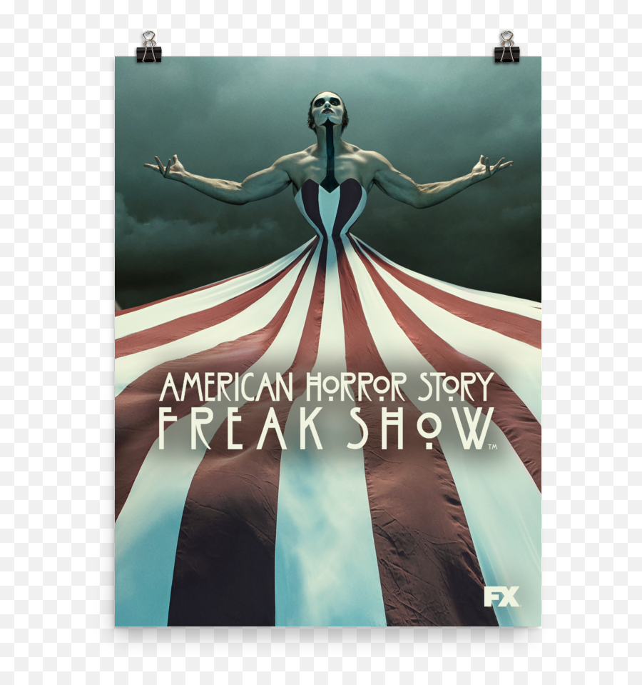 Print Poster Gift Gz5653 - American Horror Story Freak Show Poster Png,American Horror Story Icon