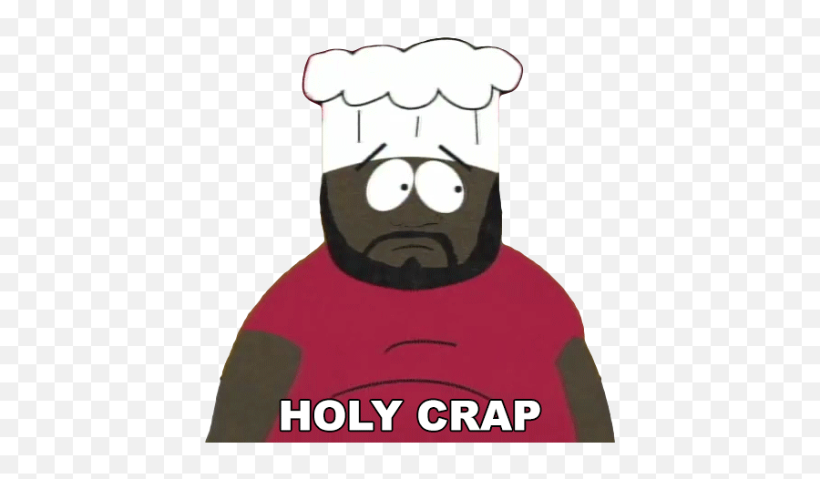 Holy Crap Chef Gif - Holycrap Chef Southpark Discover U0026 Share Gifs Chef South Park Png,Crap Icon