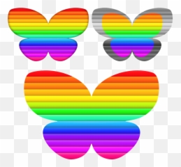 Butterfly Color Colorful Gradient Icon Indigo Vector - Tek Renk Kelebek png
