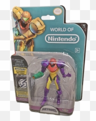 World Of Nintendo Gravity Suit Samus 4 Figure - Action Figure Png,Samus Png