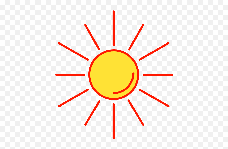 Sun Sunny Weather Icon Png