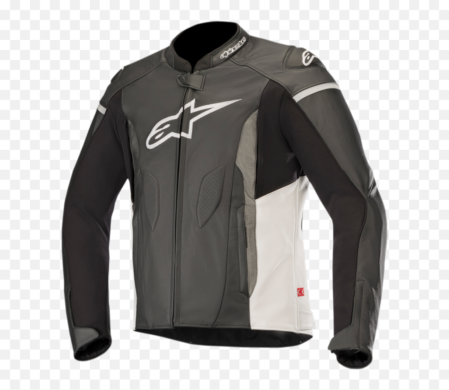 Alpinestars Faster Leather Jacket - Alpinestars Faster Leather Jacket Black White Png,Belstaff Icon Jacket