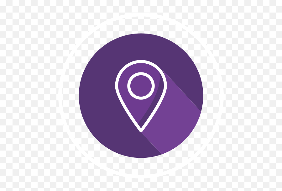 Download Our Locations - Purple Location Icon Png Full Purple Location Icon Png,Location Image Icon