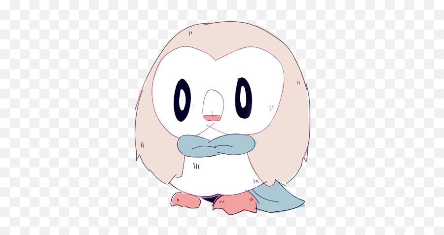 Rowlet - Cartoon Png,Molang Png