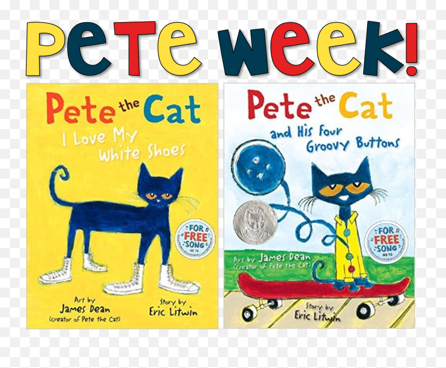 Pete The Cat Week - Cartoon Png,Pete The Cat Png