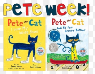 Pete The Cat Week - Cartoon Png,Pete The Cat Png