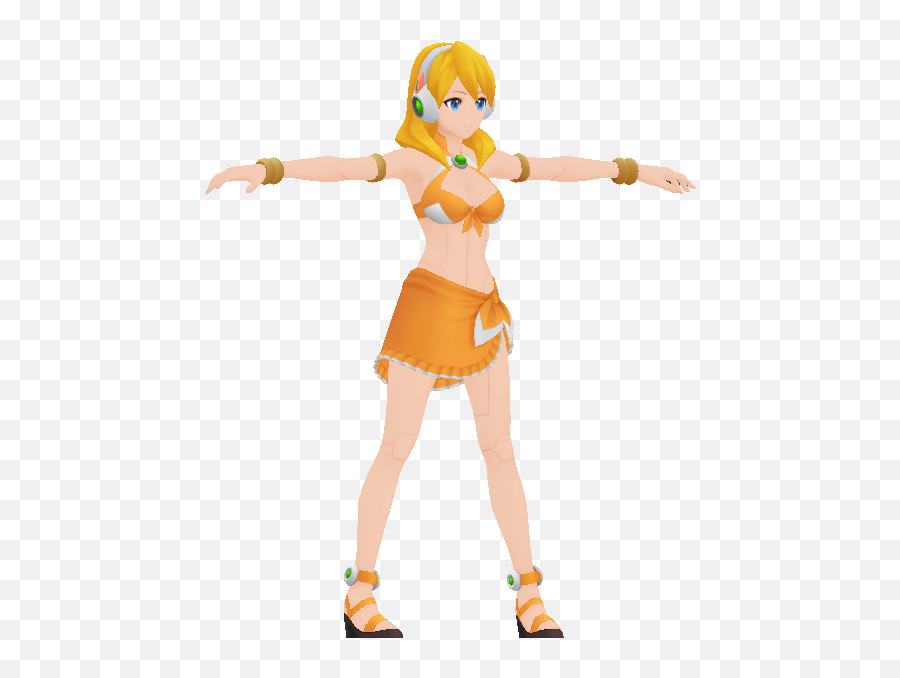 Mobile - Mega Man X Dive Alia Swimsuit The Models Resource Megaman X Dive Alia Summer Png,Mega Man Icon