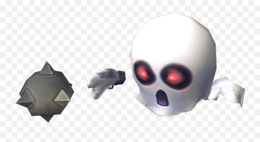 Cute Micro Ghost Hubert 3d Characters - Supernatural Creature Png,Darkest Dungeon Skull Icon