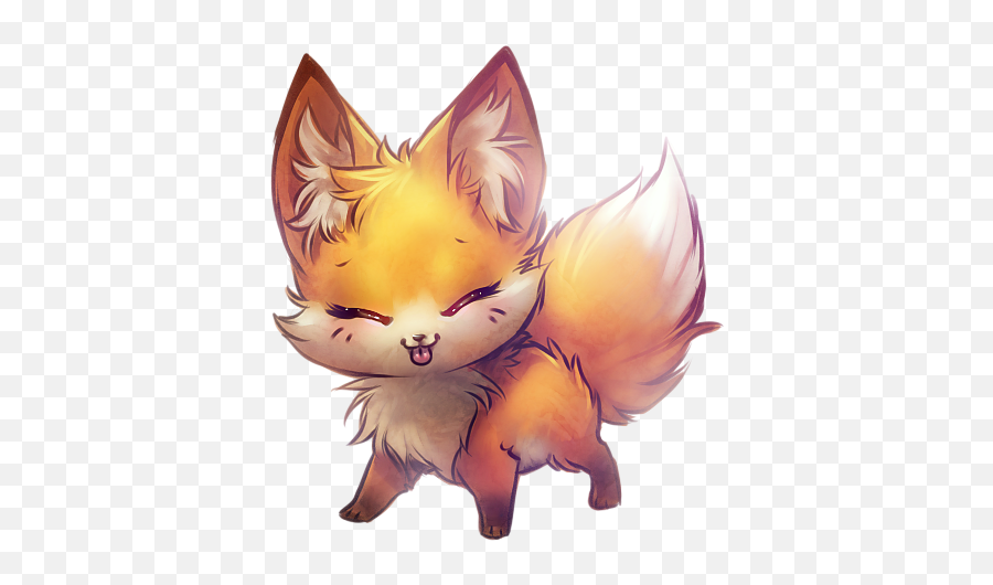 Fox Png Picture For Designing Projects - Fox Kawaii,Fox Png