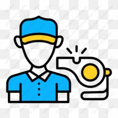 Download Referee Vector Icon Inventicons - Hard png