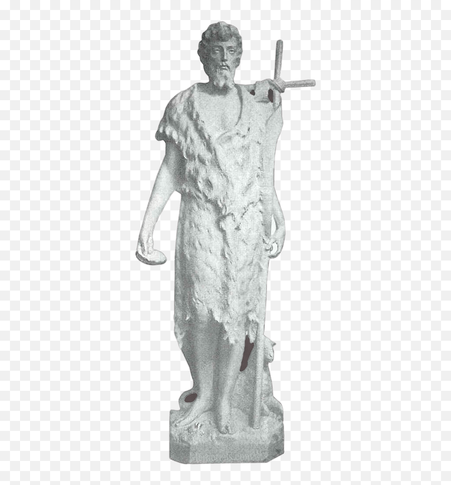 Saint John Of The Cross Granite Statue Iv - Saint John Statue Png,Saint Philomena Icon