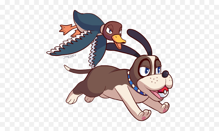 Download Border Collie Duck Hunt Dog - Duck Hunt Black Super Smash Bros Png,Duck Hunt Png