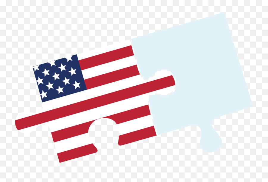 Download Puzzle Pieces - Jigsaw Puzzle Full Size Png Image Flag Of The United States,Puzzle Pieces Png