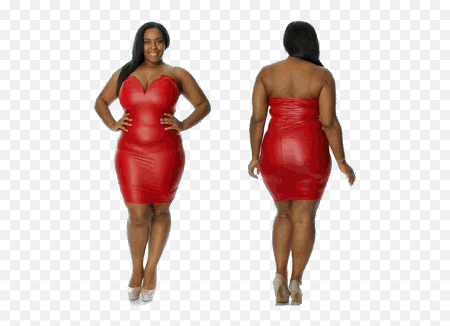 Woman In Red Dress - Cocktail Dress Png,Red Dress Png