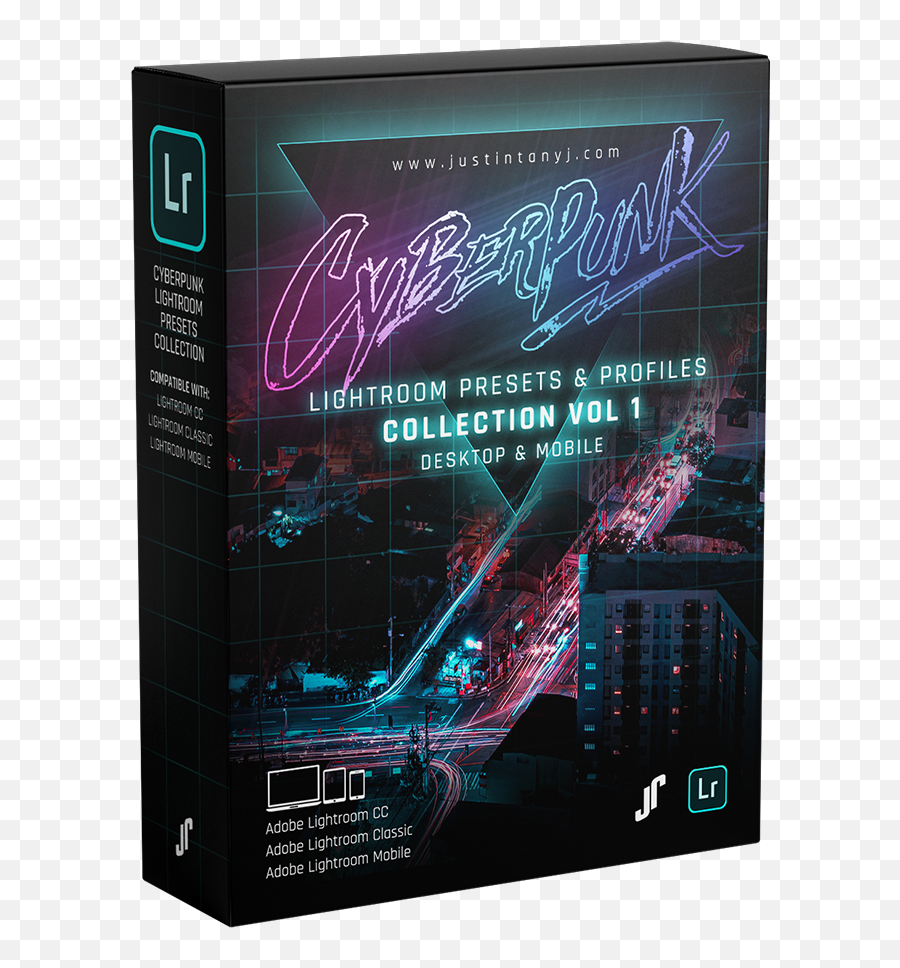 Cyberpunk Lightroom Presets And Profiles Collection Vol 1 Desktop U0026 Mobile - Multimedia Software Png,Cyberpunk Png