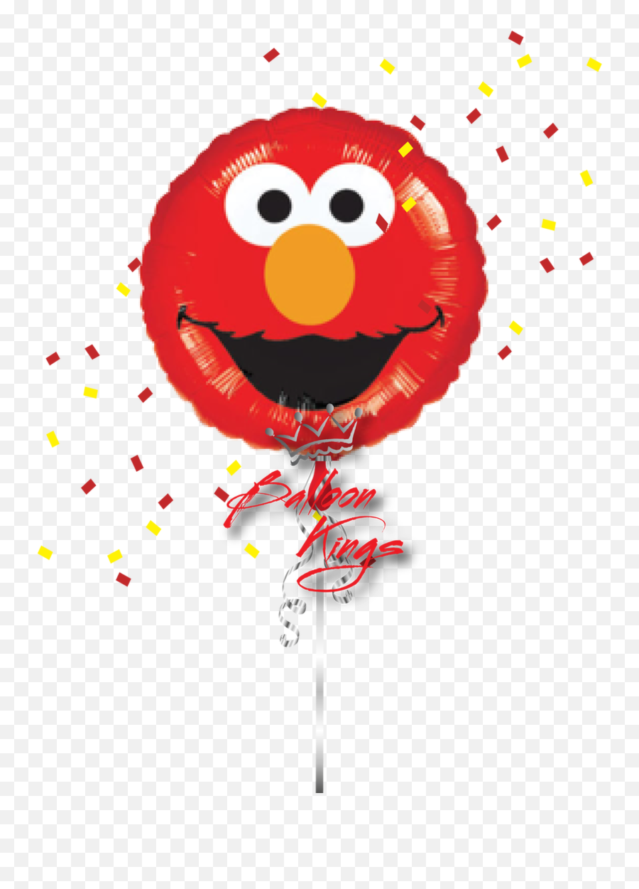 Elmo Smiles - Elmo Balloons Png,Elmo Face Png